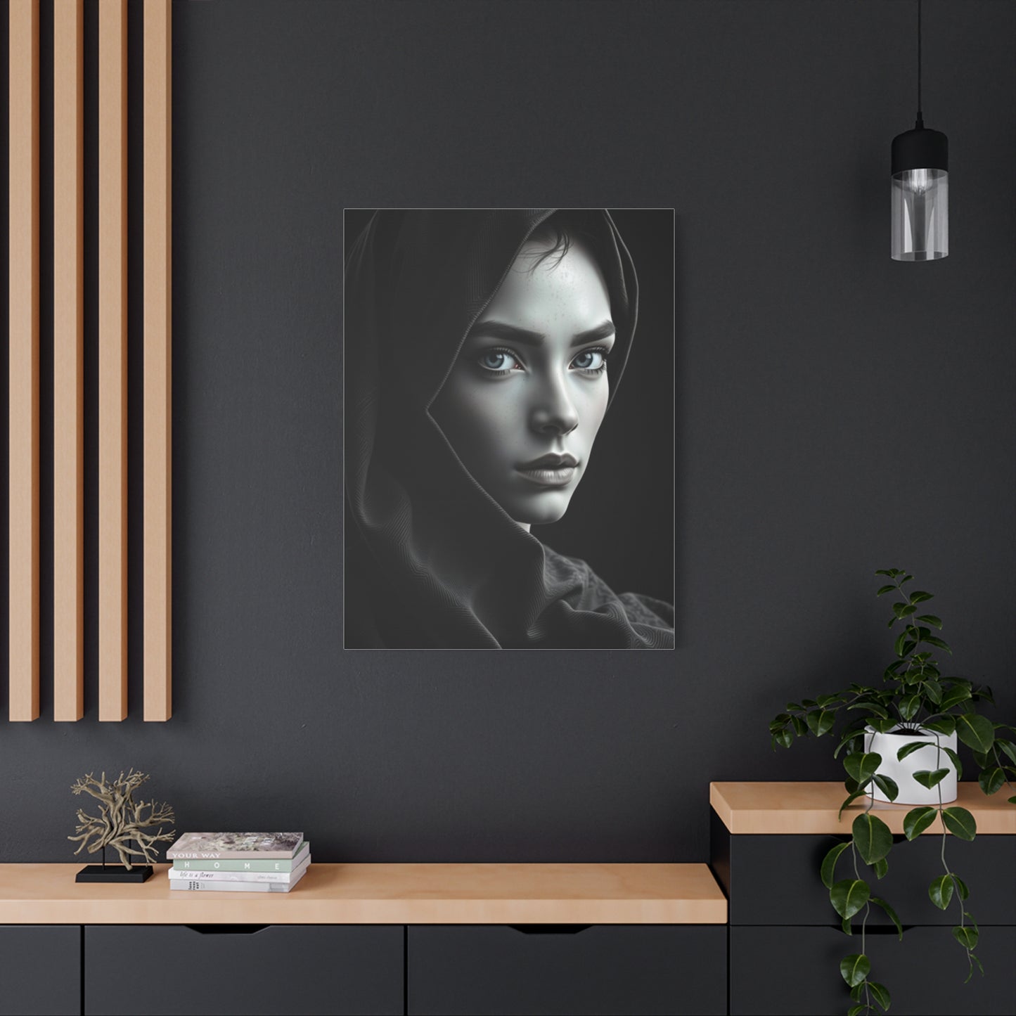 Luxe Duality Art Canvas Wall Art & Canvas Print