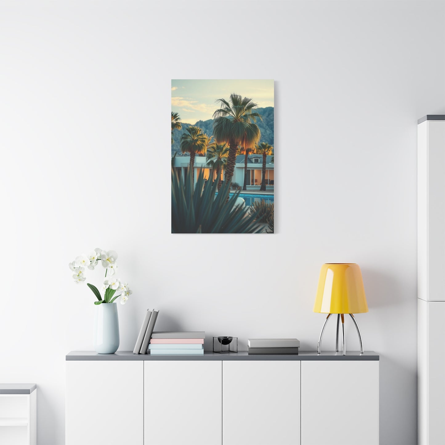 Vision Palm Springs Art Art Wall Art & Canvas Print