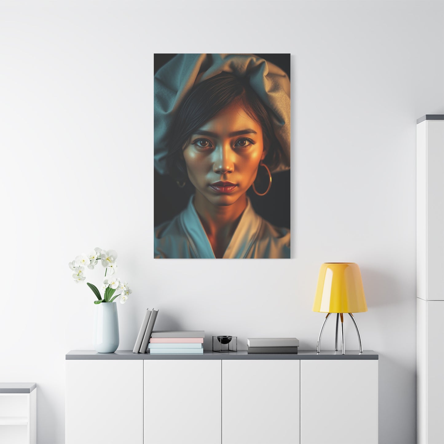 Vision Faceless Portraits Art Art Wall Art & Canvas Print