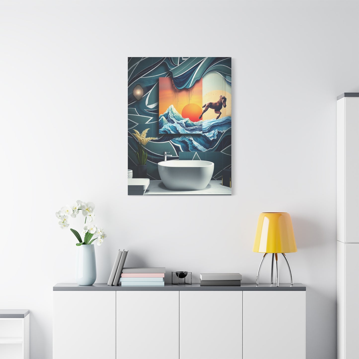 Exquisite Aqua Wall Creations Wall Art & Canvas Print