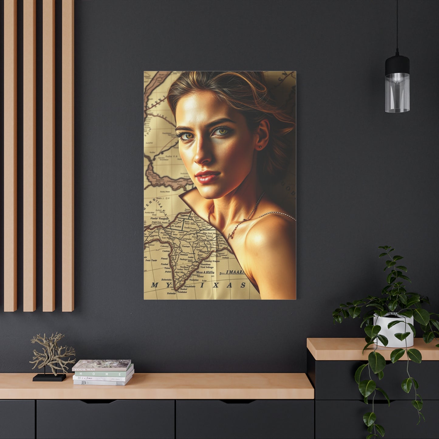 Antique Maps Art Supreme Canvas Gallery Wall Art & Canvas Print