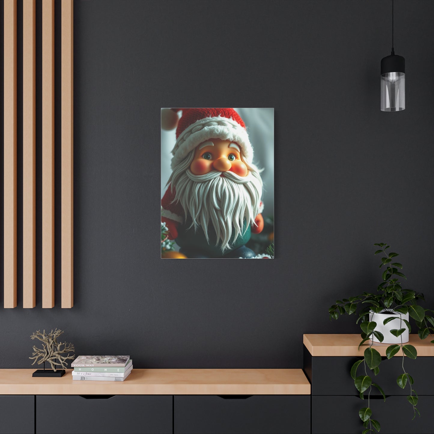 Christmas Gnome Art Luxury Canvas Wall Art & Canvas Print