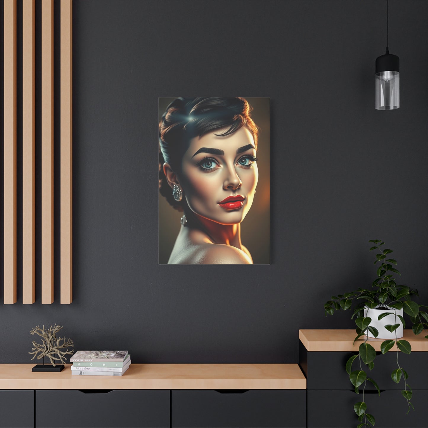 Vision Audrey Hepburn Art Art Wall Art & Canvas Print