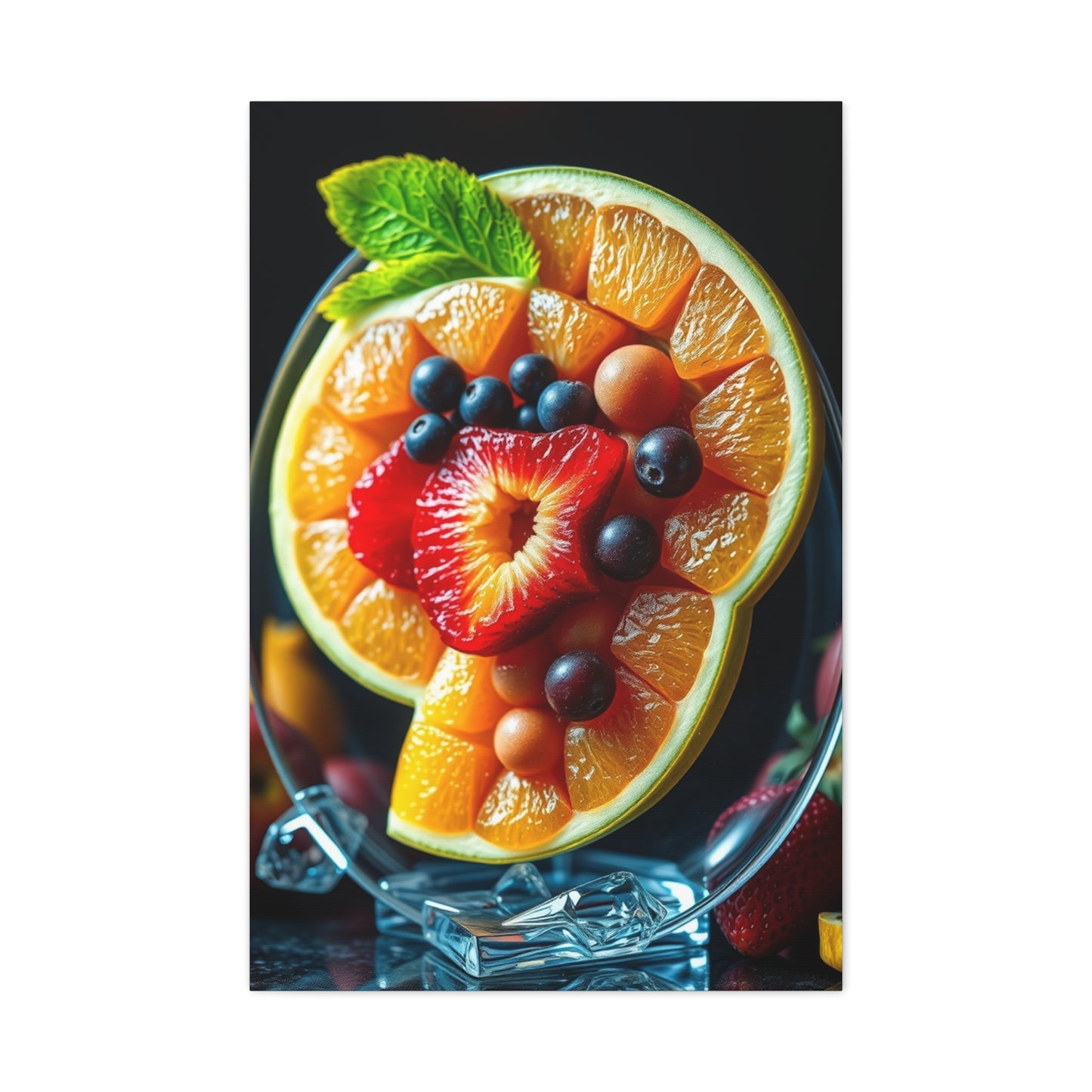 Exquisite Citrus Reverie wall art & canvas print