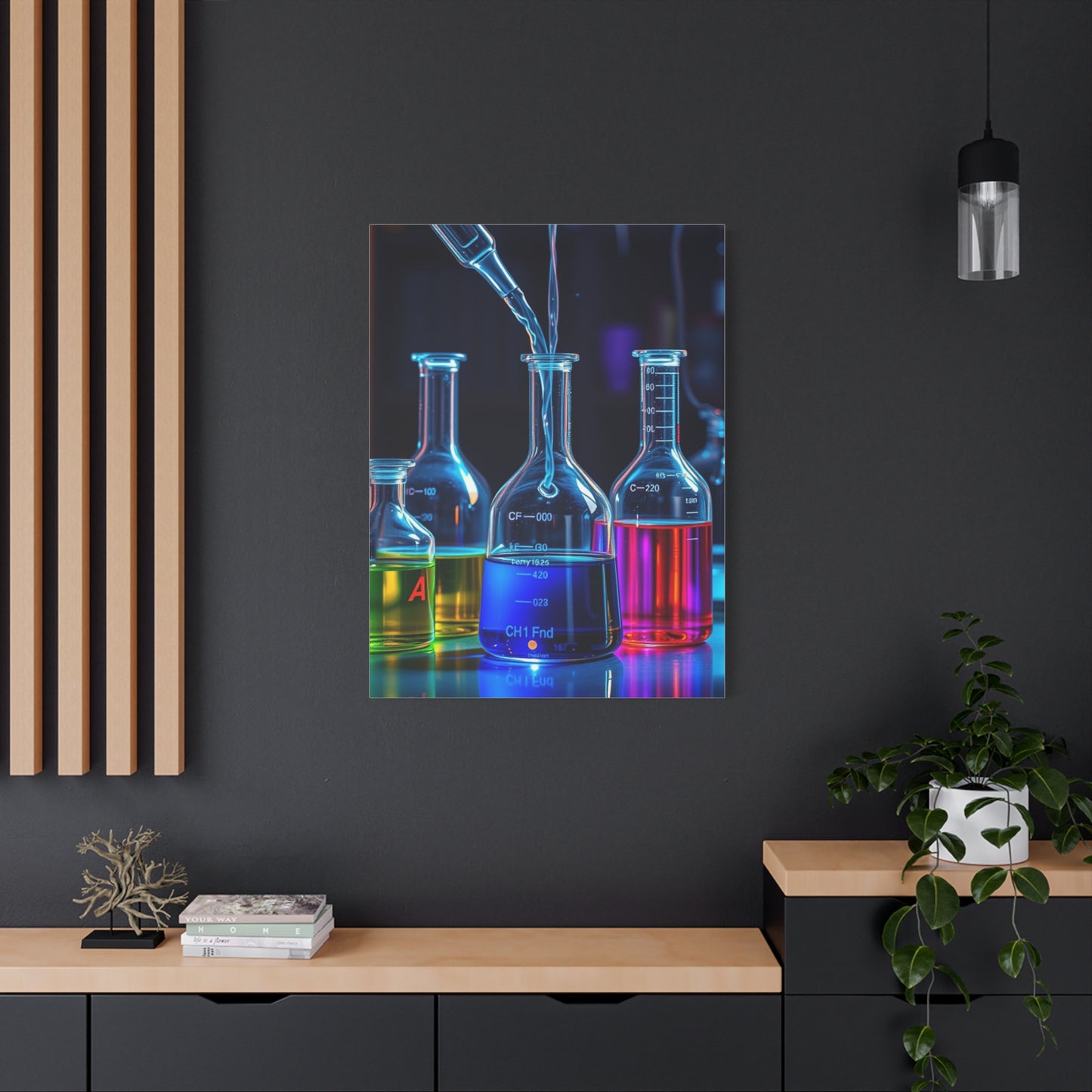 Chemistry Art Refined Canvas Wall Art & Canvas Print