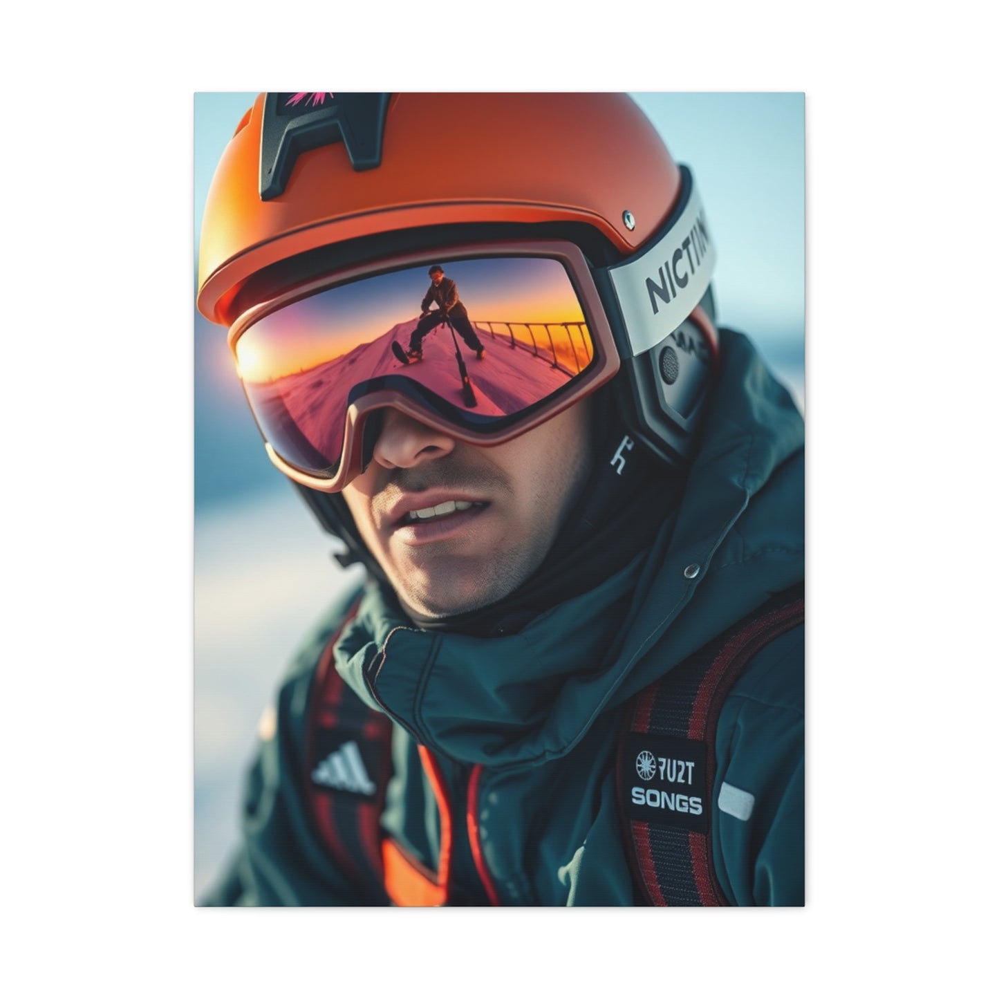 Skiing Art Supreme Gallery Wall Art & Canvas Print