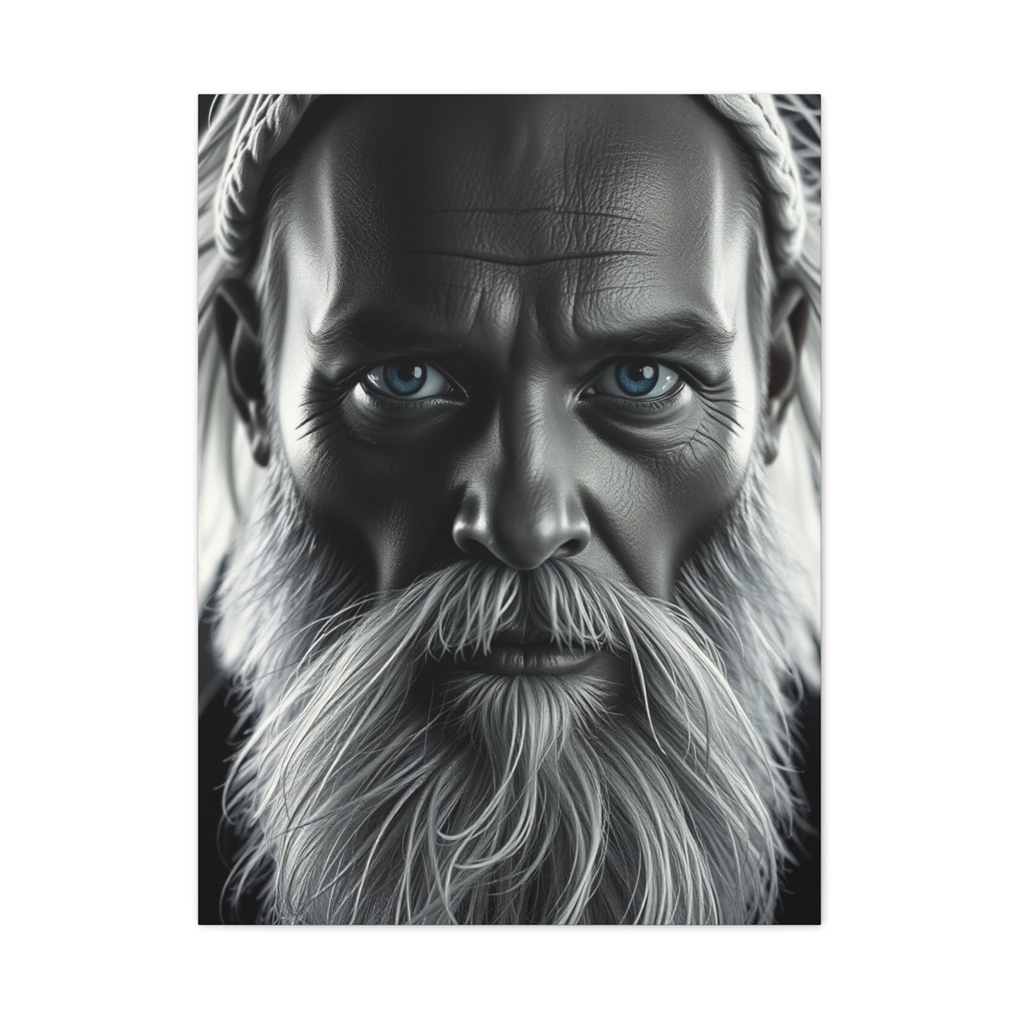 Supreme Black, White & Blue Art Collection Wall Art & Canvas Print