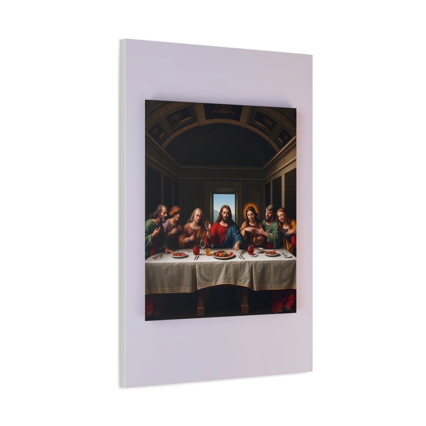 Vision The Last Supper Art Art Wall Art & Canvas Print