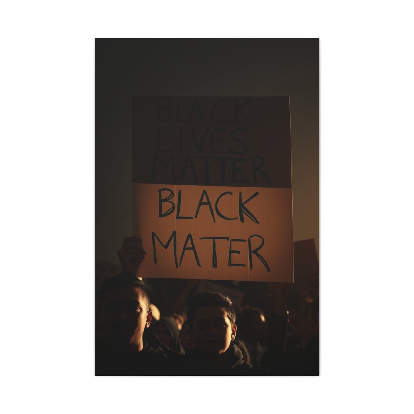 Vision Black Lives Matter Art Art Wall Art & Canvas Print