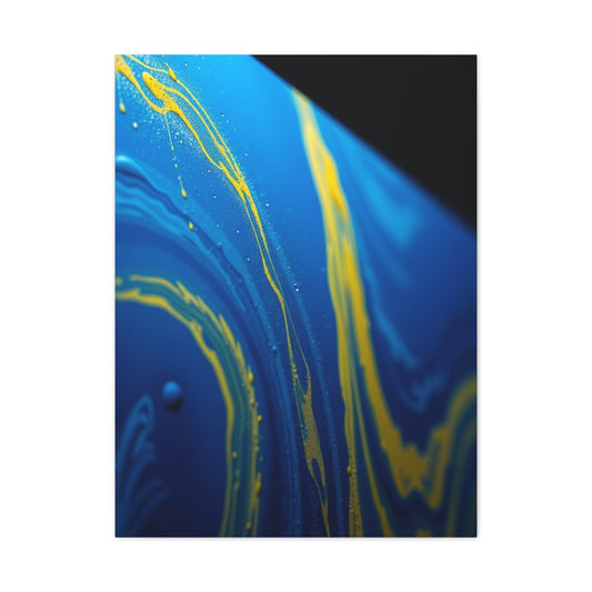 Blue & Yellow Art Supreme Gallery Wall Art & Canvas Print