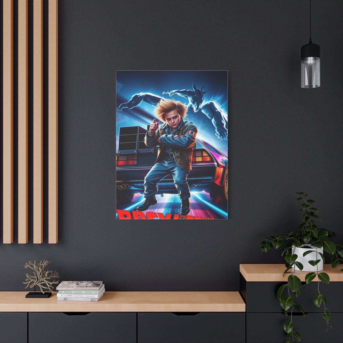 Masterpiece Back to the Future Art Vision Wall Art & Canvas Print