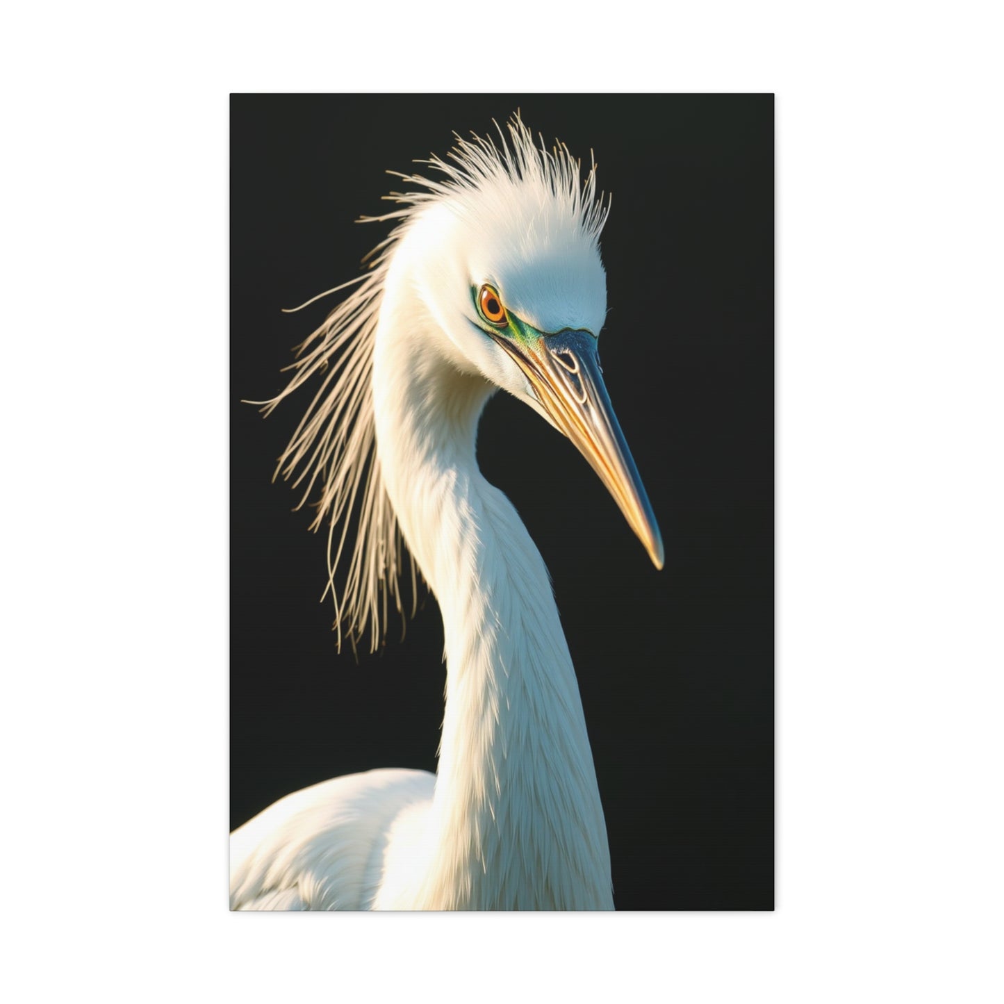Collection Egret Art Art Wall Art & Canvas Print