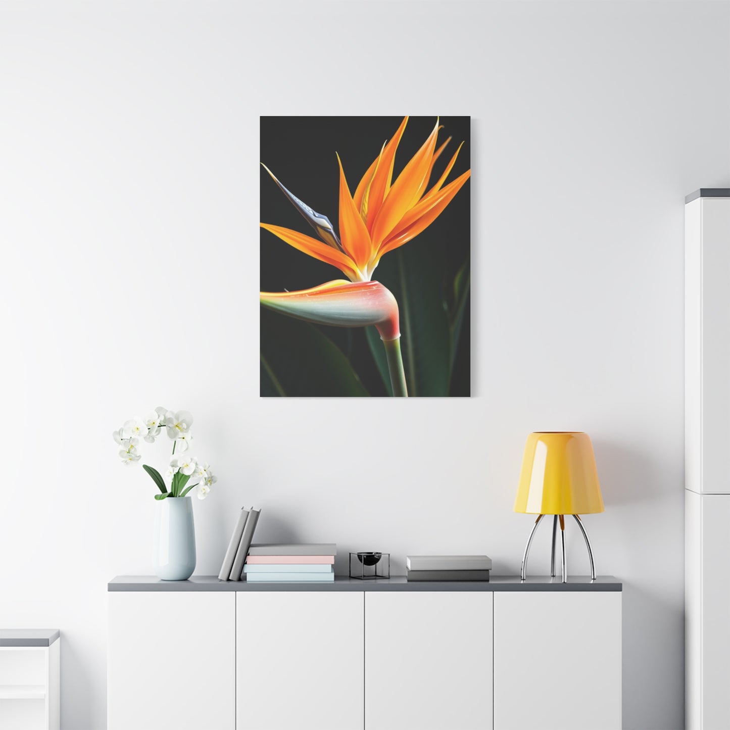 Vision Bird of Paradise Plant Art Art Wall Art & Canvas Print