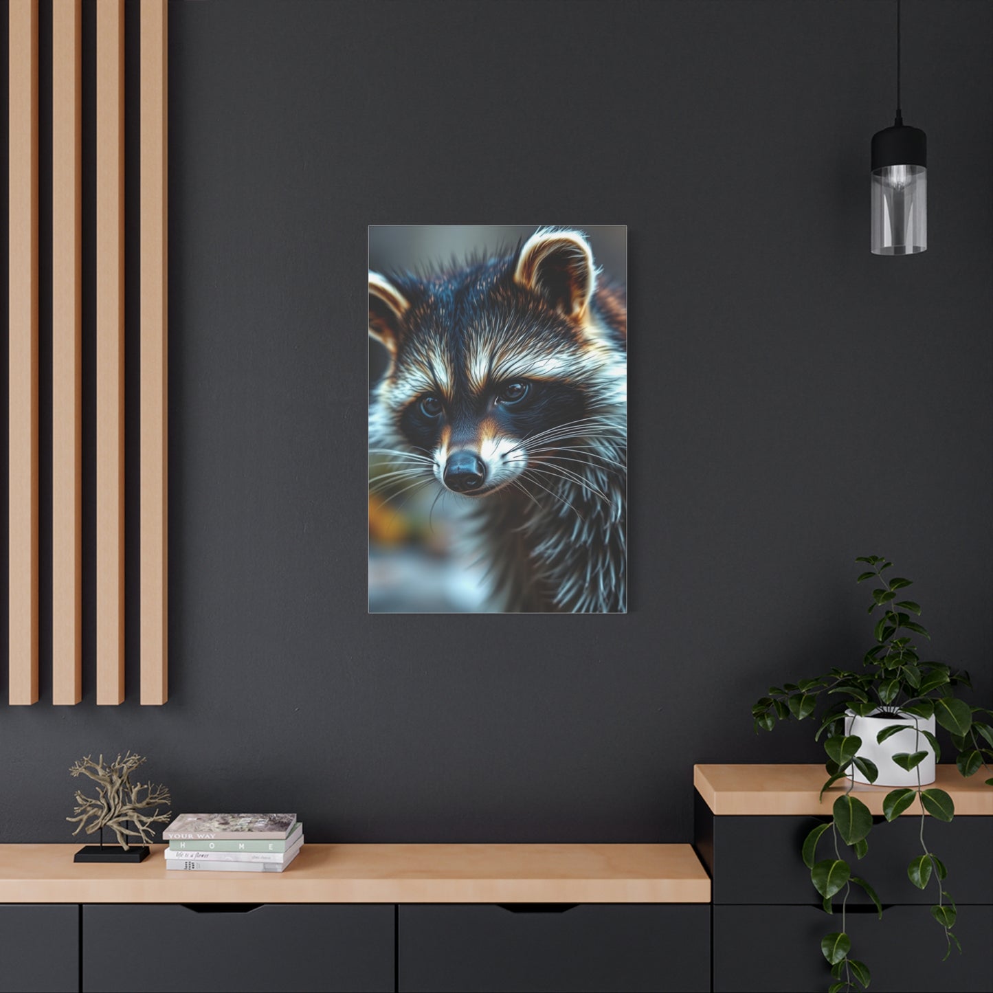 Raccoon Art Luxury Canvas Wall Art & Canvas Print
