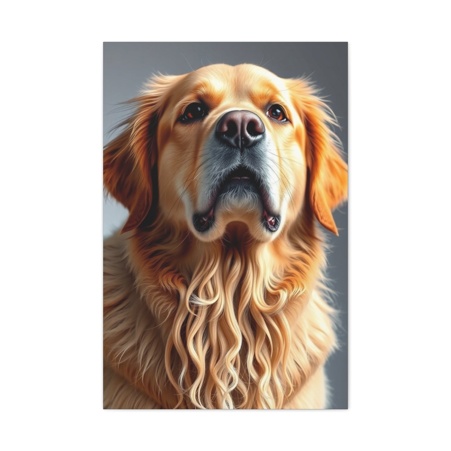 Masterpiece Golden Retriever Art Vision Wall Art & Canvas Print
