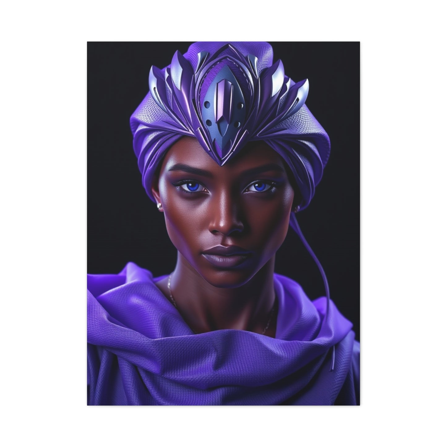 Sumptuous Purple Elysium Wall Art & Canvas Print