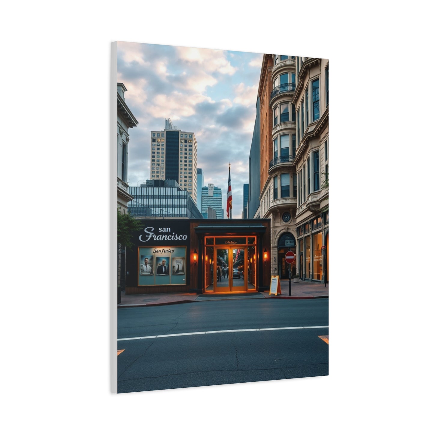 San Francisco Art Luxury Canvas Wall Art & Canvas Print
