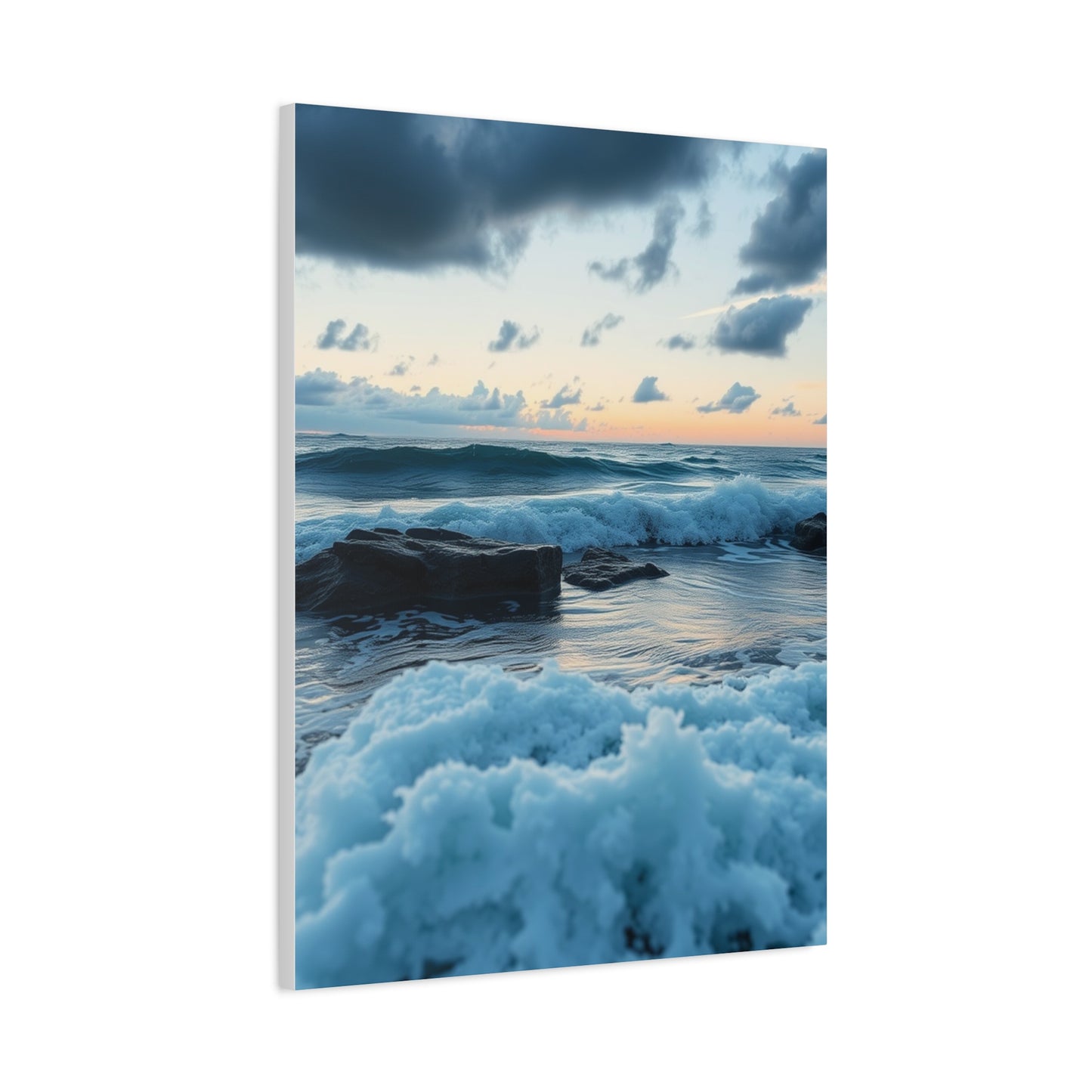 Ethereal Oceanic Tranquility Wall Art & Canvas Print