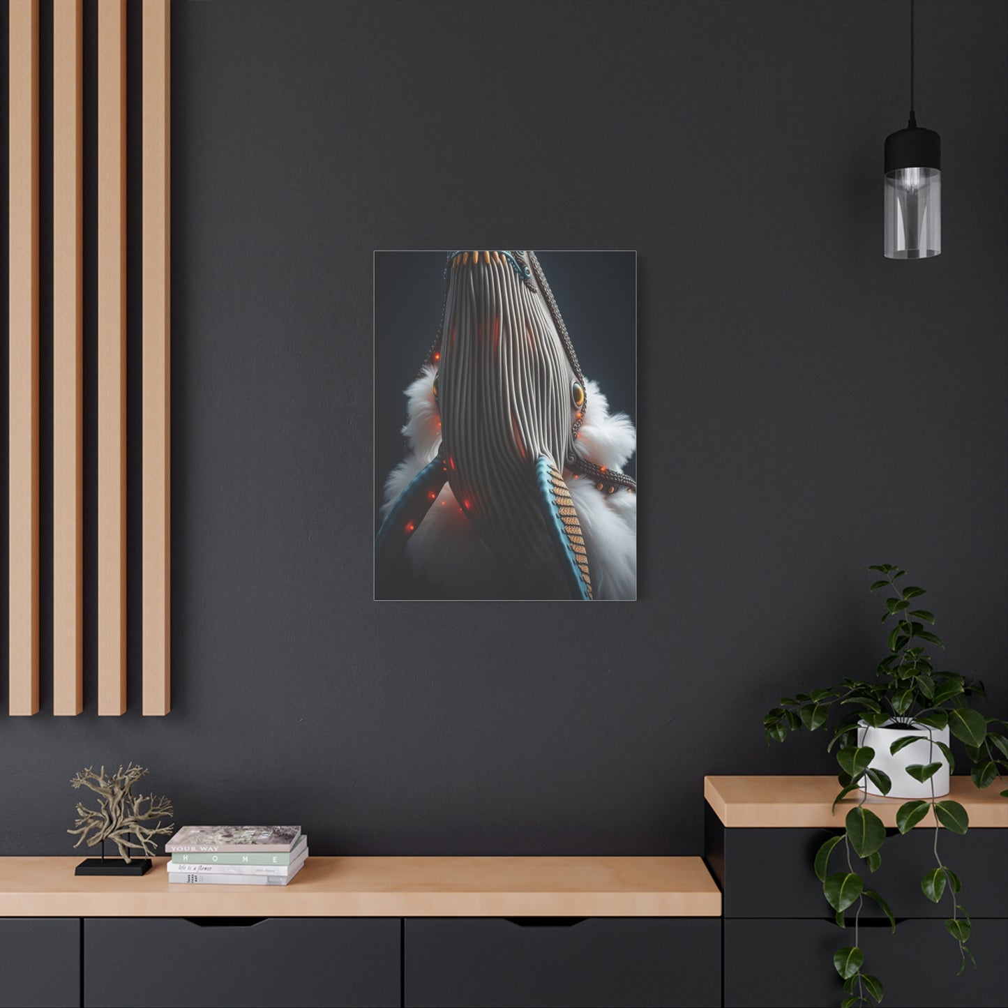 Whale Art Refined Canvas Wall Art & Canvas Print