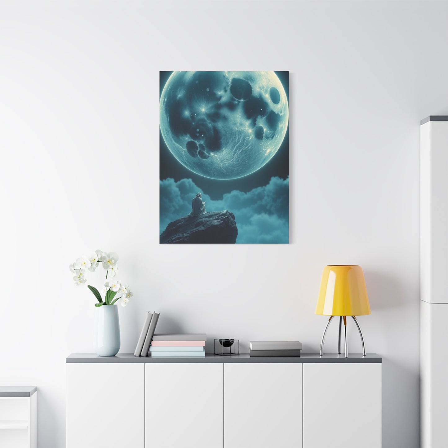 Moonlit Ambiance Artwork Wall Art & Canvas Print