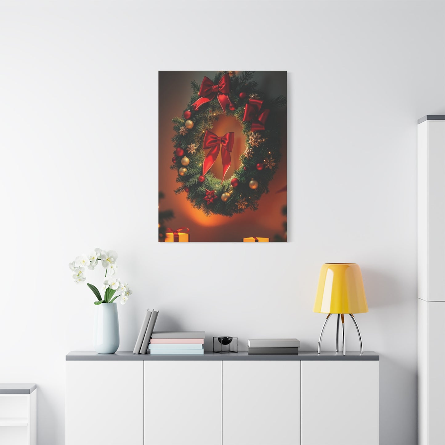Masterpiece Christmas Trees & Wreath Art Vision Wall Art & Canvas Print