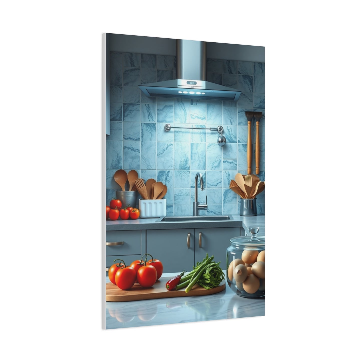 Culinary Elegance Tableau Wall Art & Canvas Print