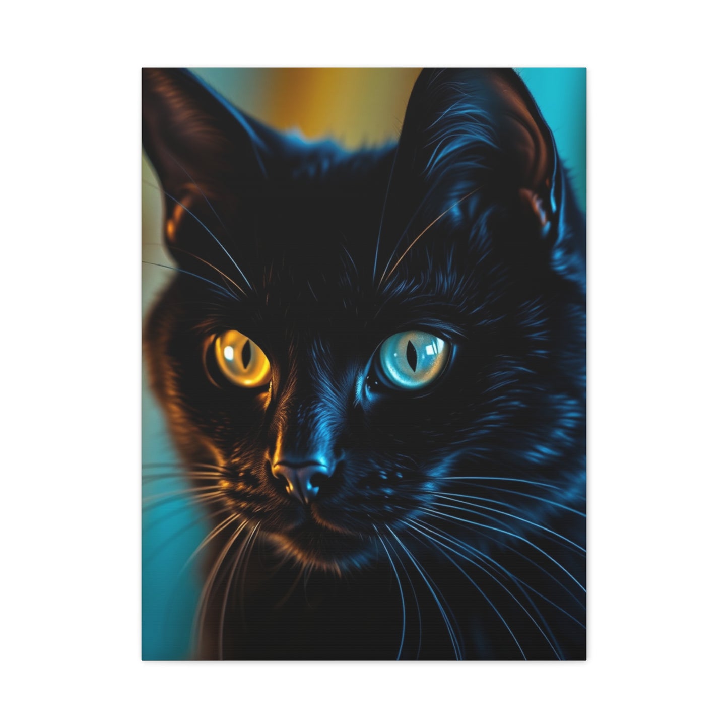 Black Cat Art Supreme Gallery Wall Art & Canvas Print