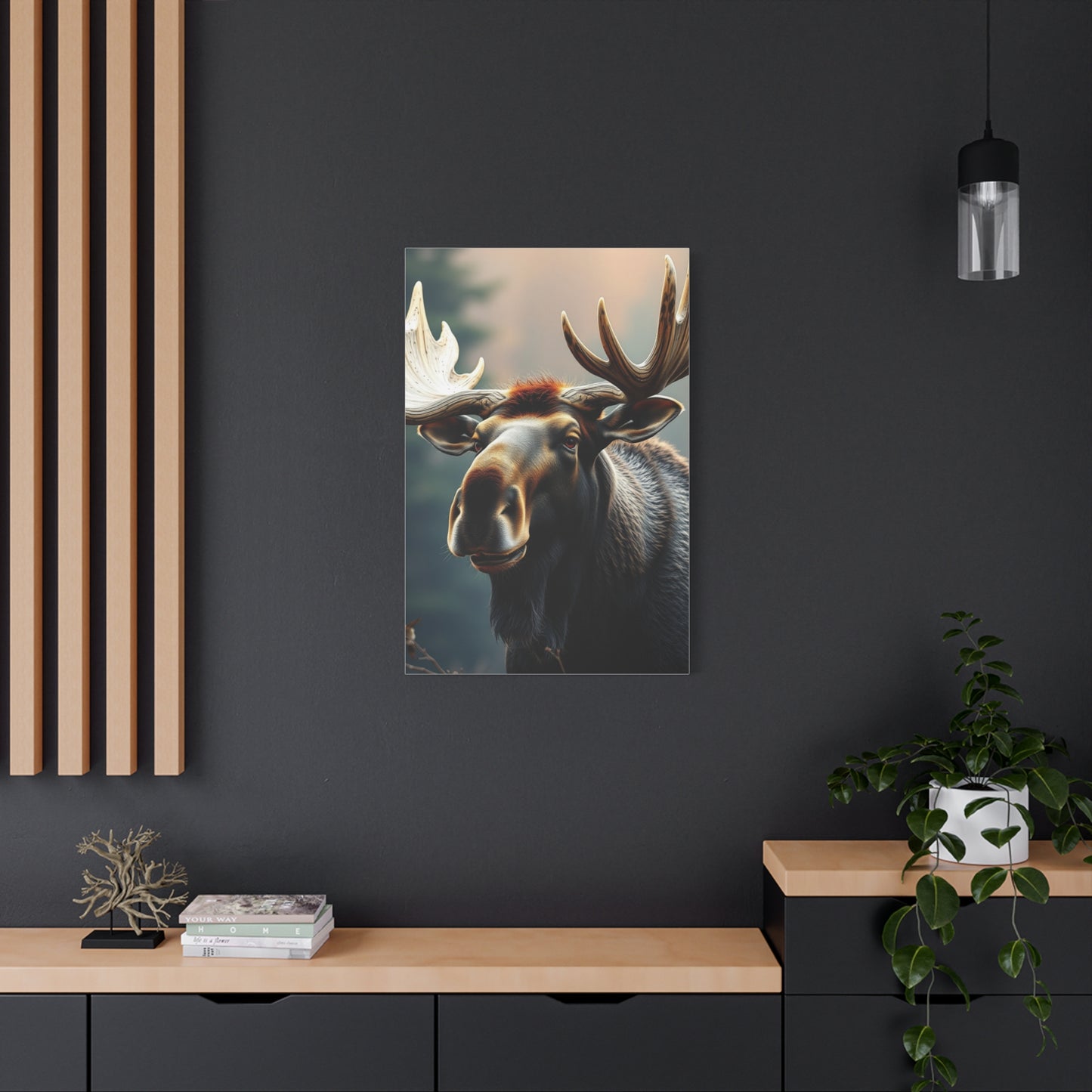 Supreme Moose Art Collection Wall Art & Canvas Print