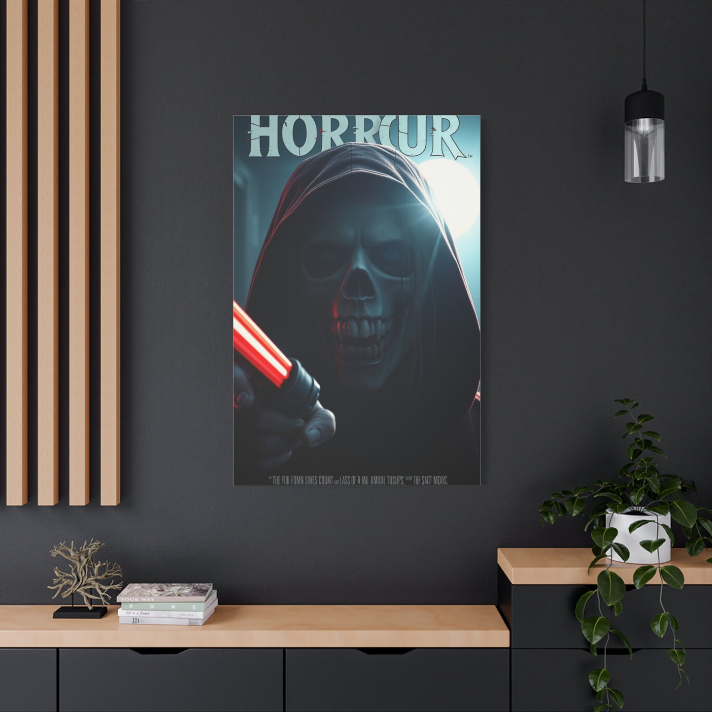 Horror Movie Posters Art Luxury Canvas Wall Art & Canvas Print