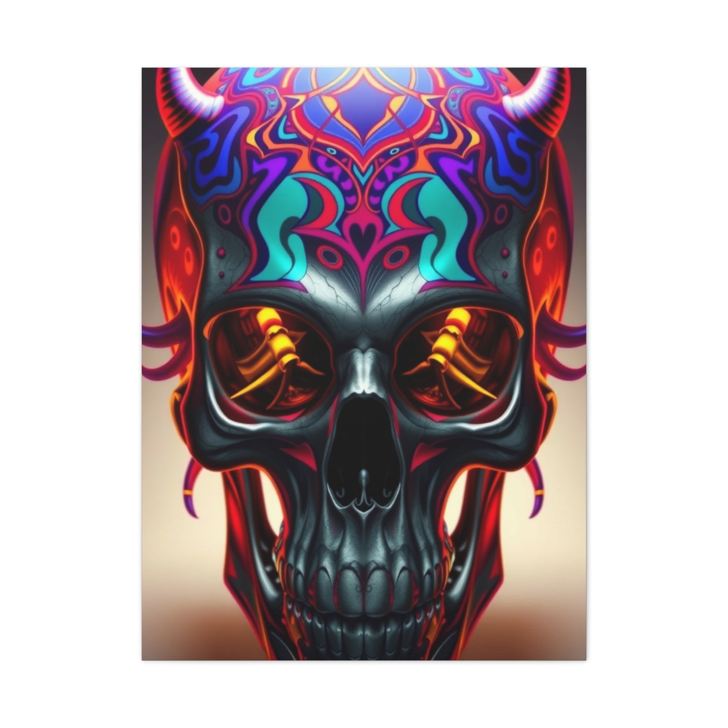 Surreal Ossuary Vision Wall Art & Canvas Print