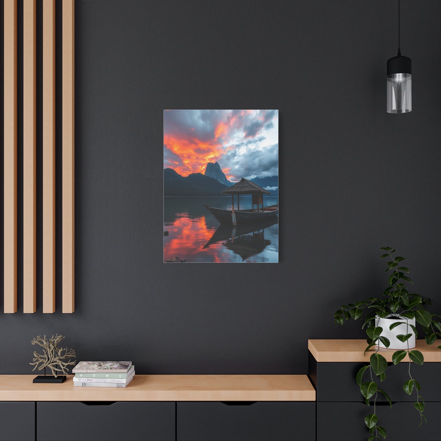 Luminous Ripples Portrait Wall Art & Canvas Print