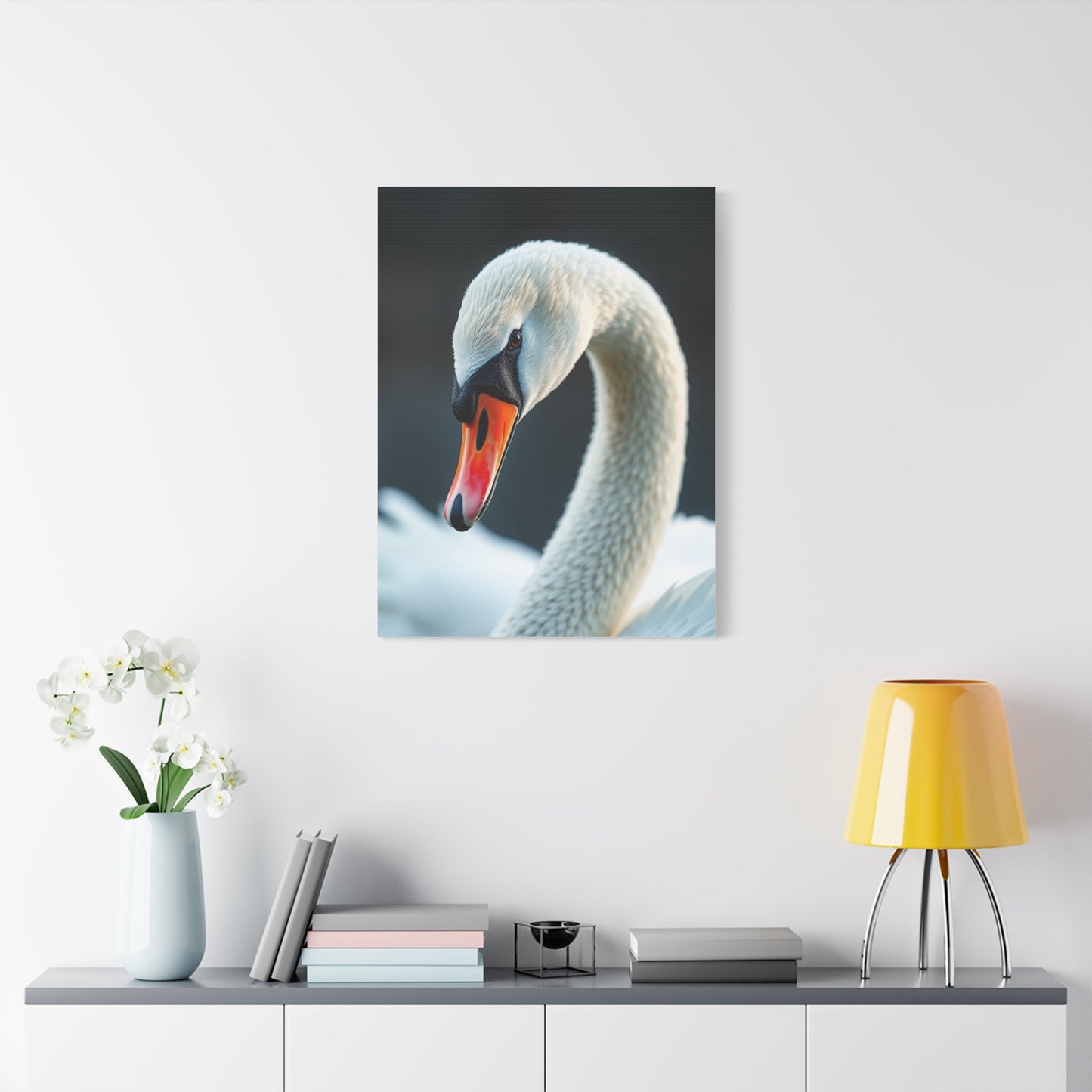 Swan Art Supreme Gallery Wall Art & Canvas Print