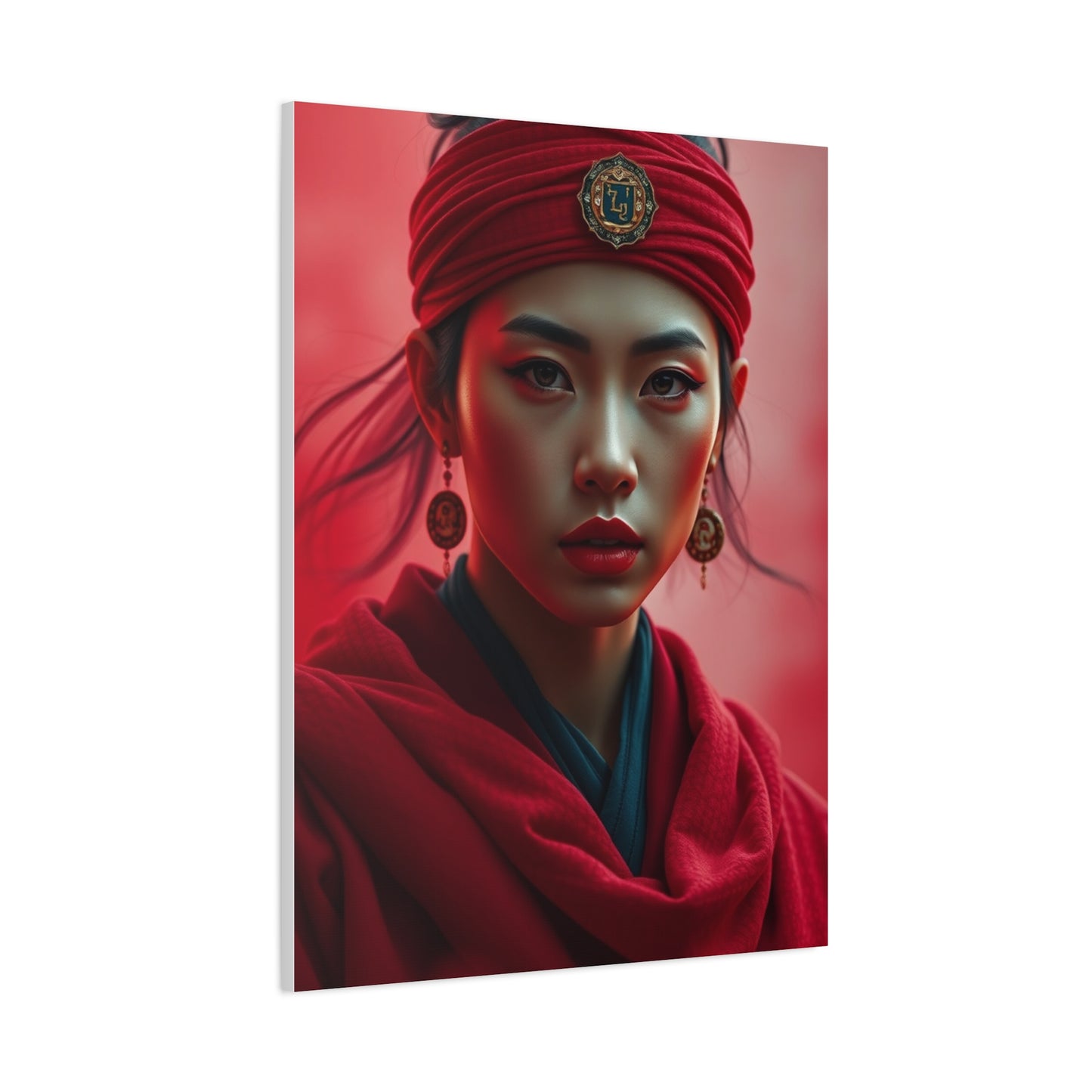 Roseate Allure Painting Wall Art & Canvas Print