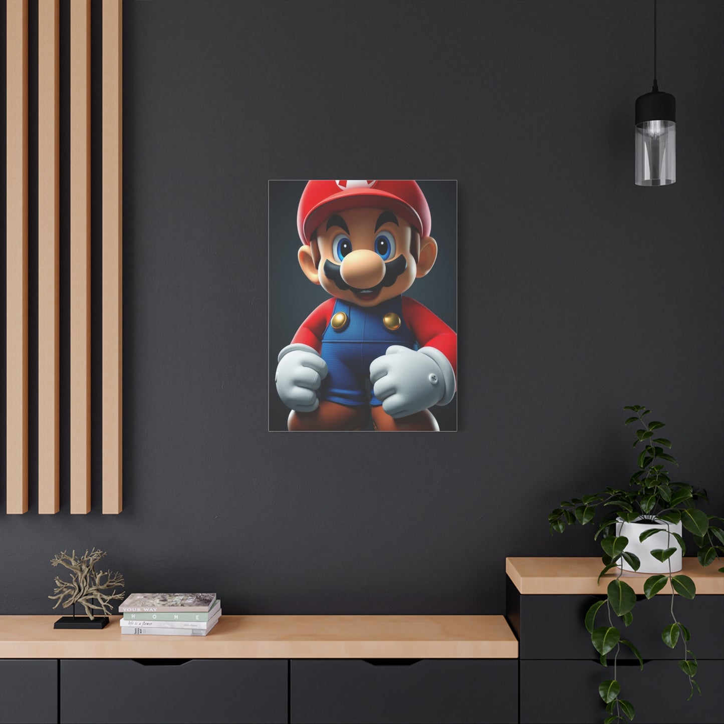 Regal Mushroom Kingdom Canvas