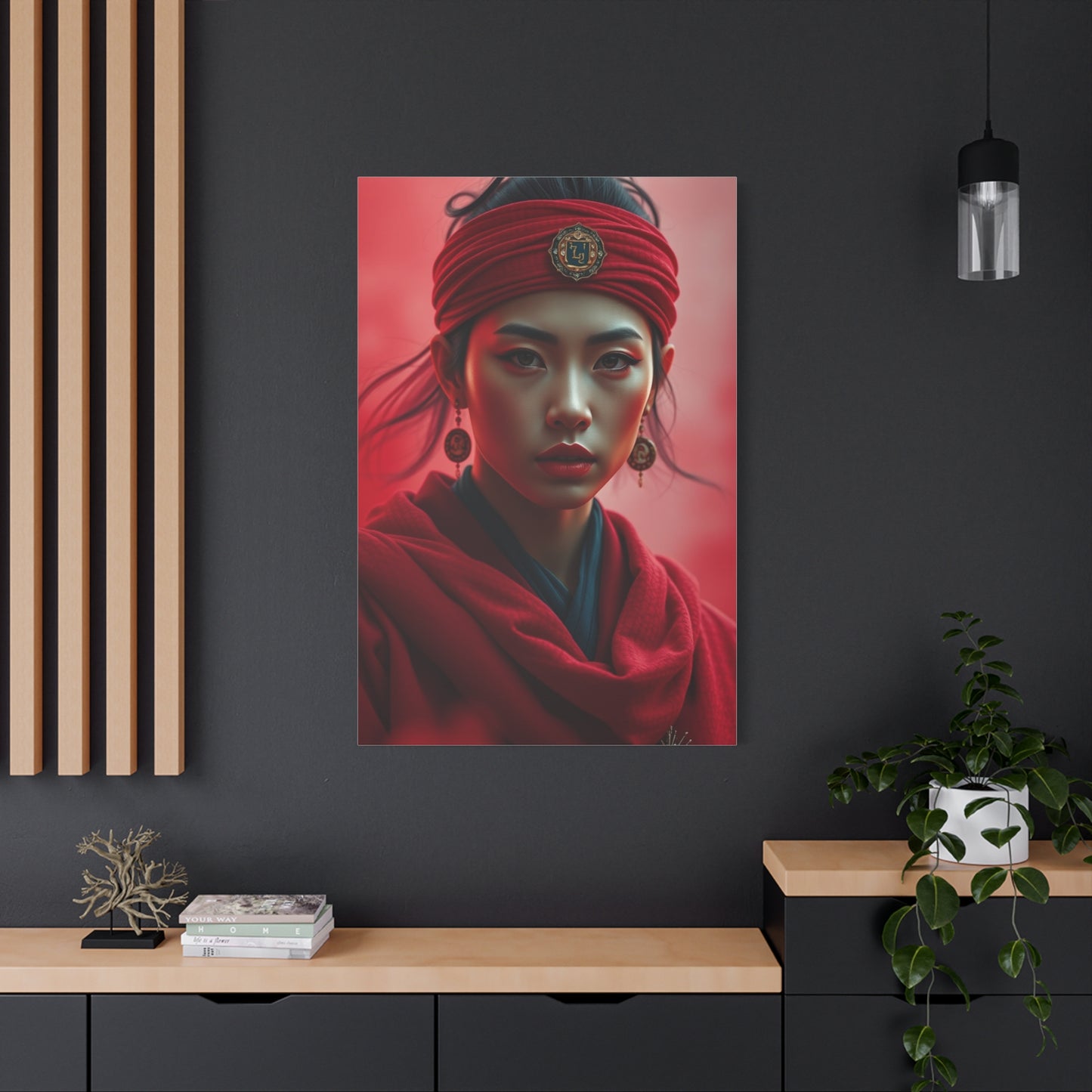 Roseate Allure Painting Wall Art & Canvas Print