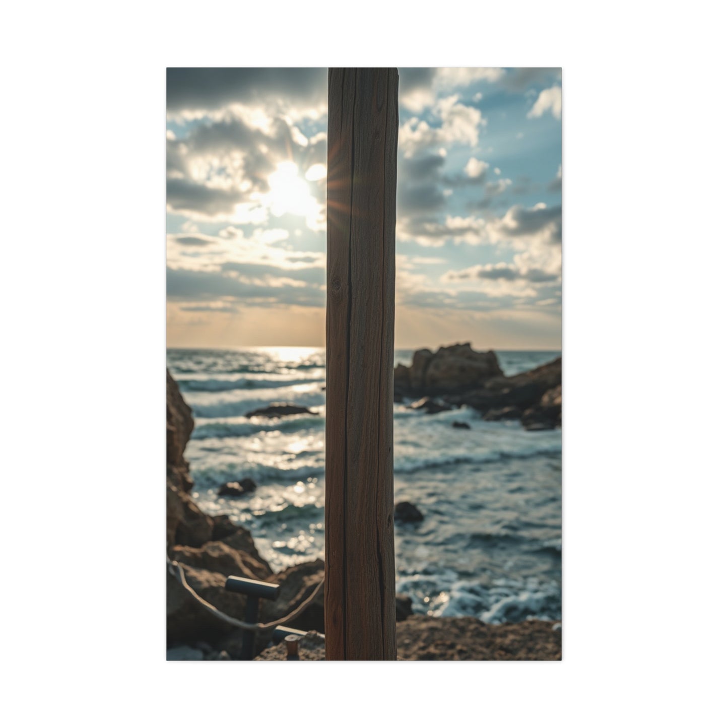 Wave Crest Elegance Wall Art & Canvas Print