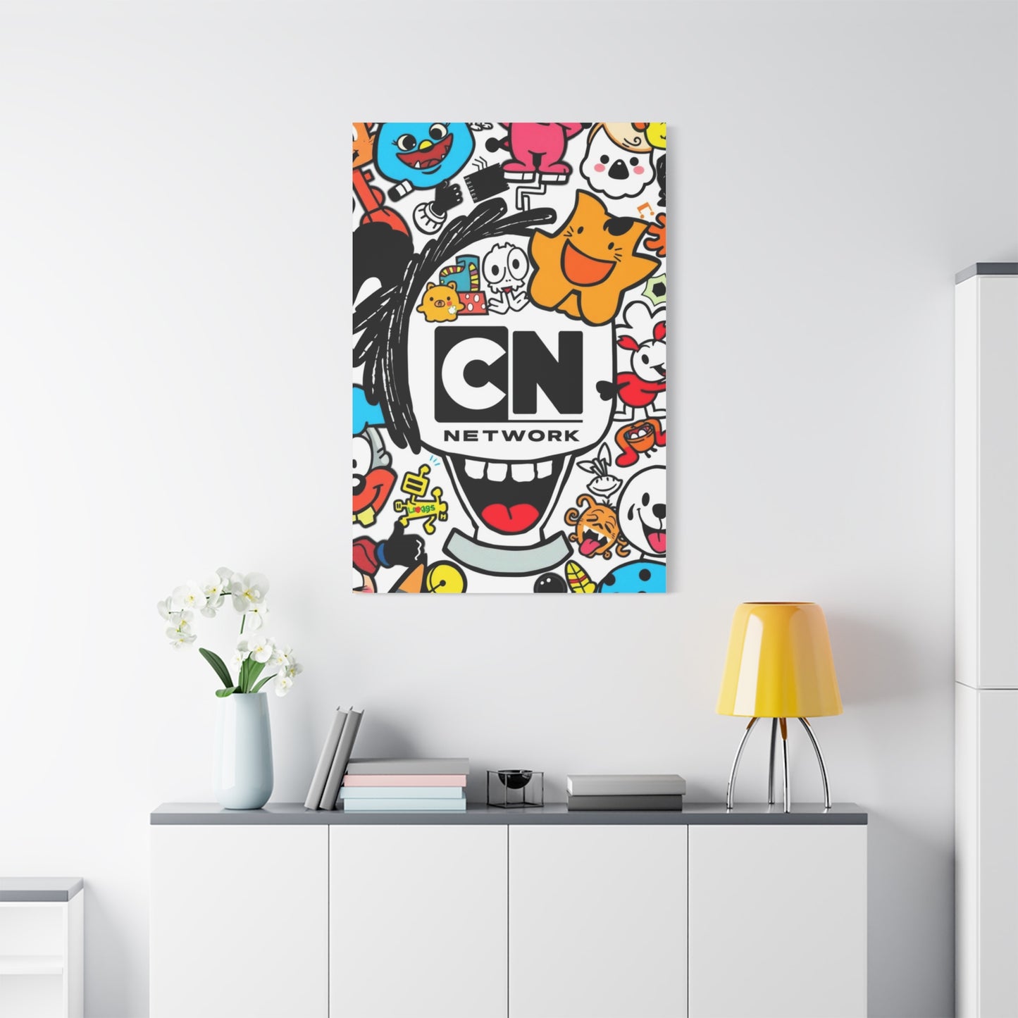 Lavish Cartoon Fusion Art Wall Art & Canvas Print