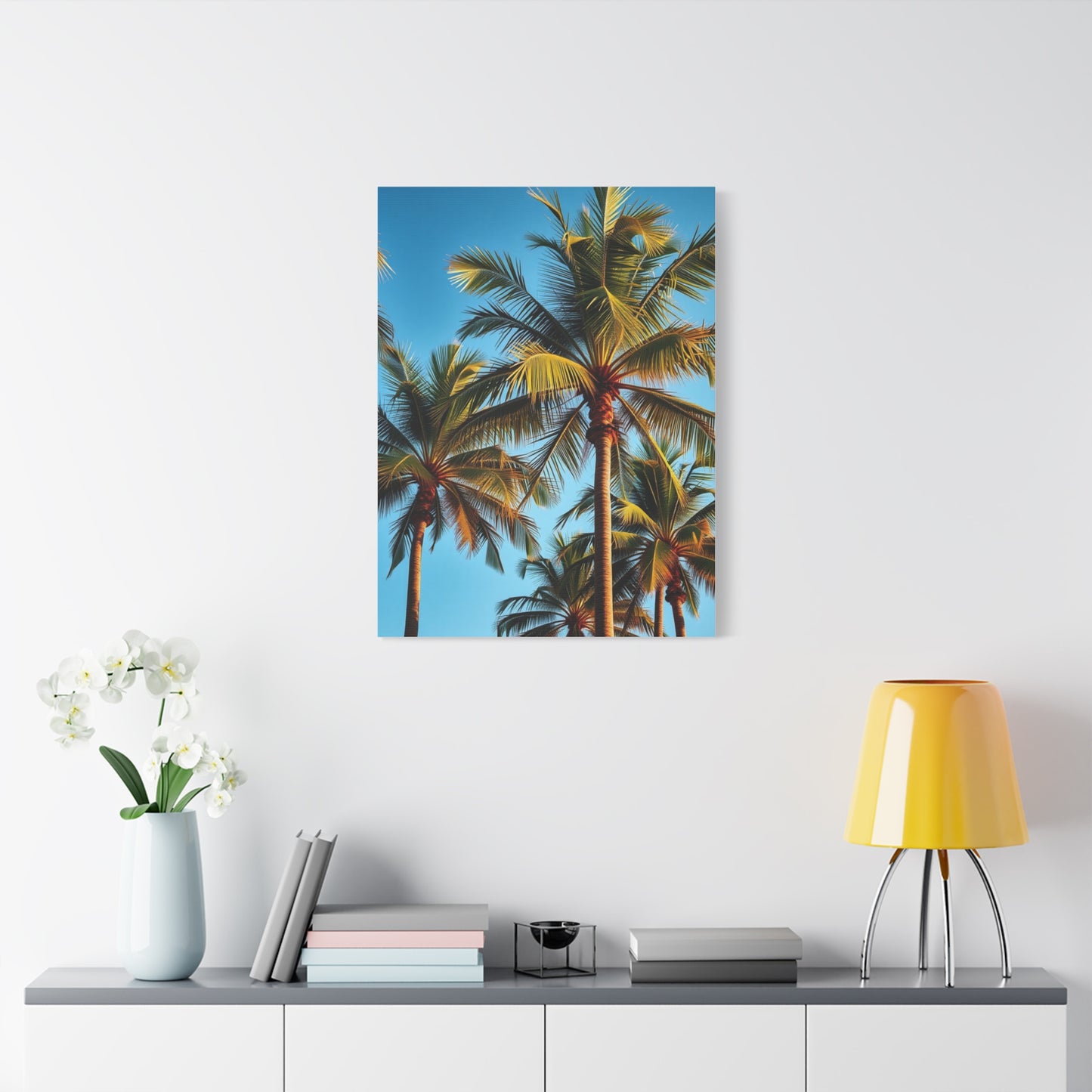 Tranquil Palmscape Wall Art & Canvas Print