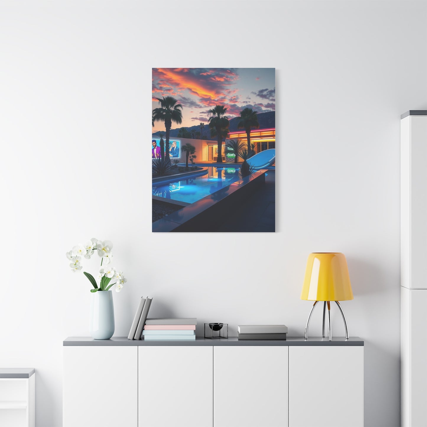Masterpiece Palm Springs Art Vision Wall Art & Canvas Print