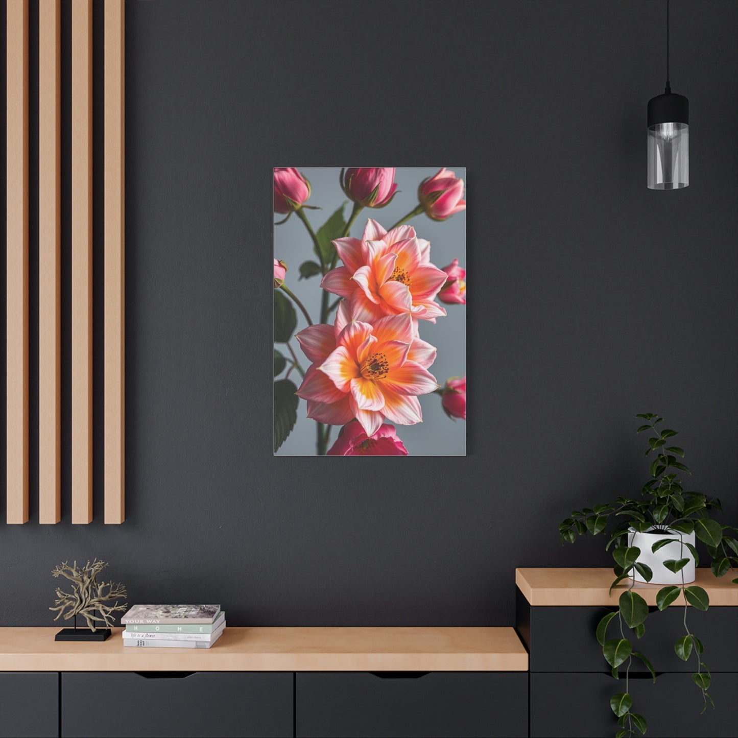 Elysian Flora Canvas Wall Art & Canvas Print