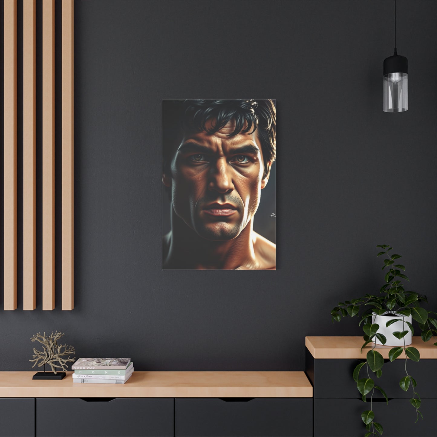 Vision Rocky Balboa Art Art Wall Art & Canvas Print
