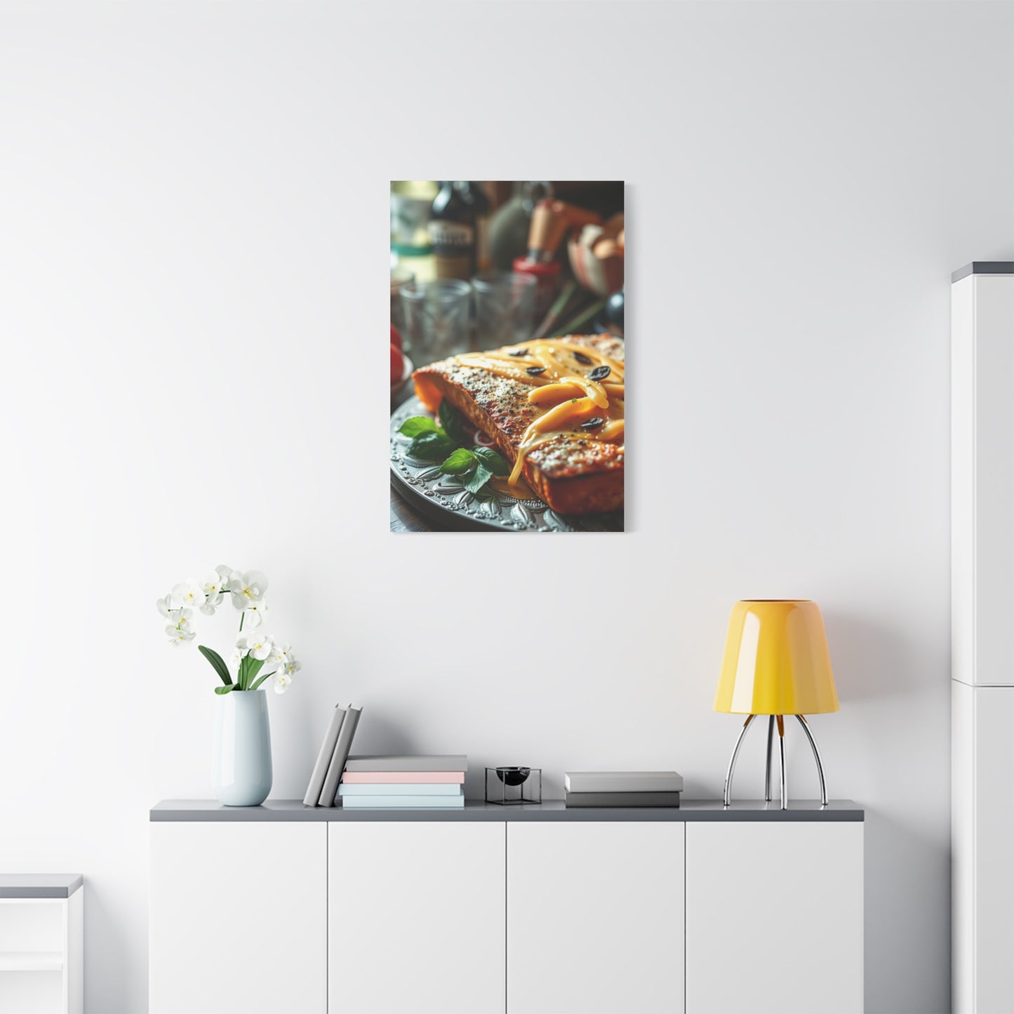 Italian Food Art Luxury Canvas Wall Art & Canvas Print