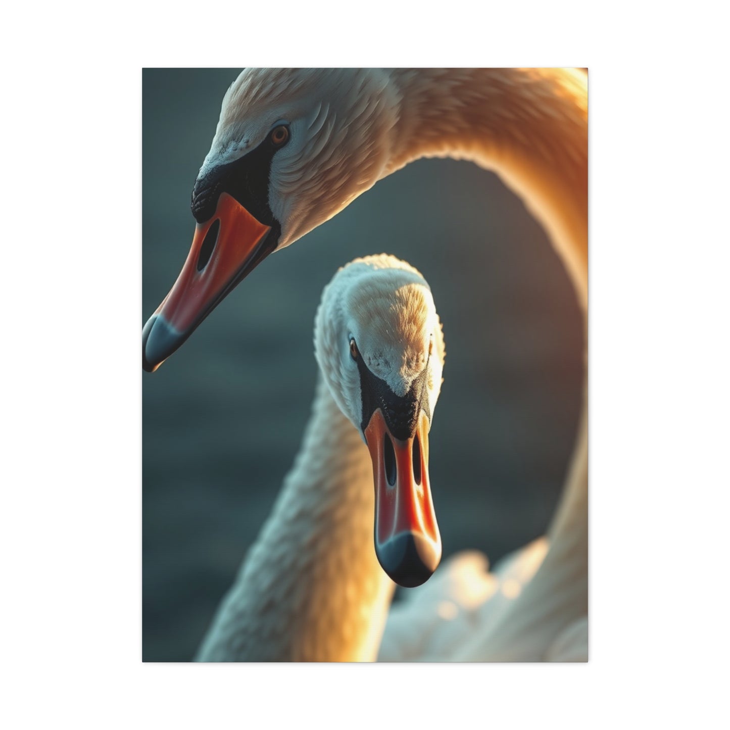 Masterpiece Swan Art Vision Wall Art & Canvas Print
