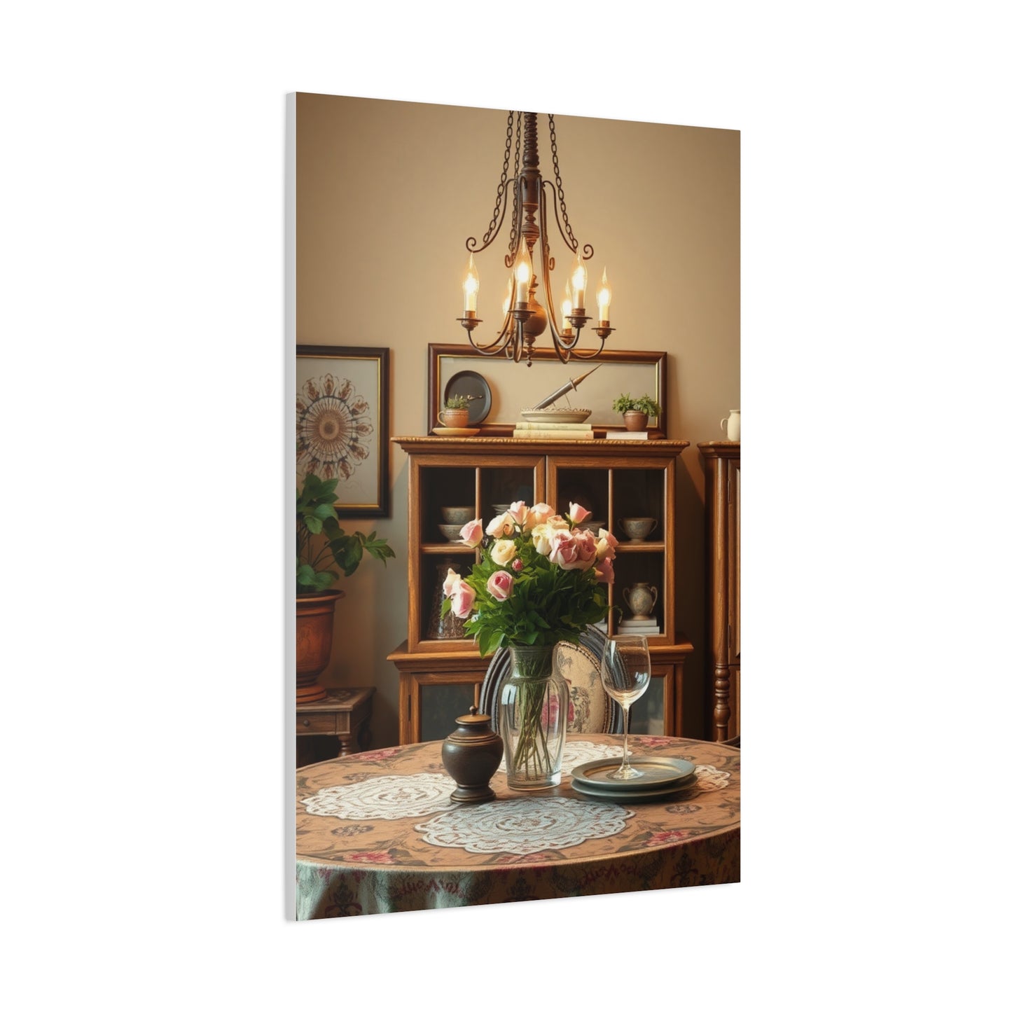 French Country Decor Art Luxury Canvas Wall Art & Canvas Print