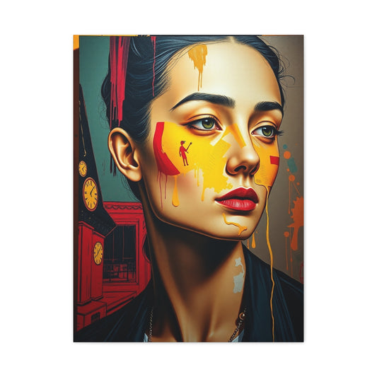 Avant-Garde Elegance Canvas Wall Art & Canvas Print