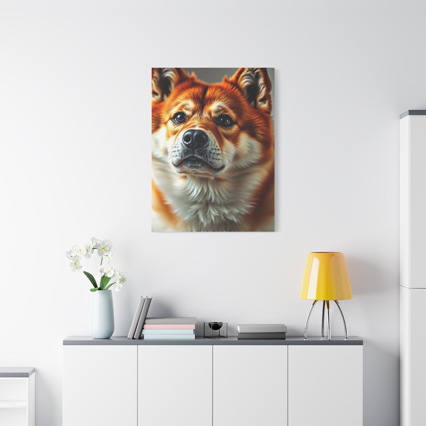 Masterpiece Shiba Inu Dog Art Vision Wall Art & Canvas Print
