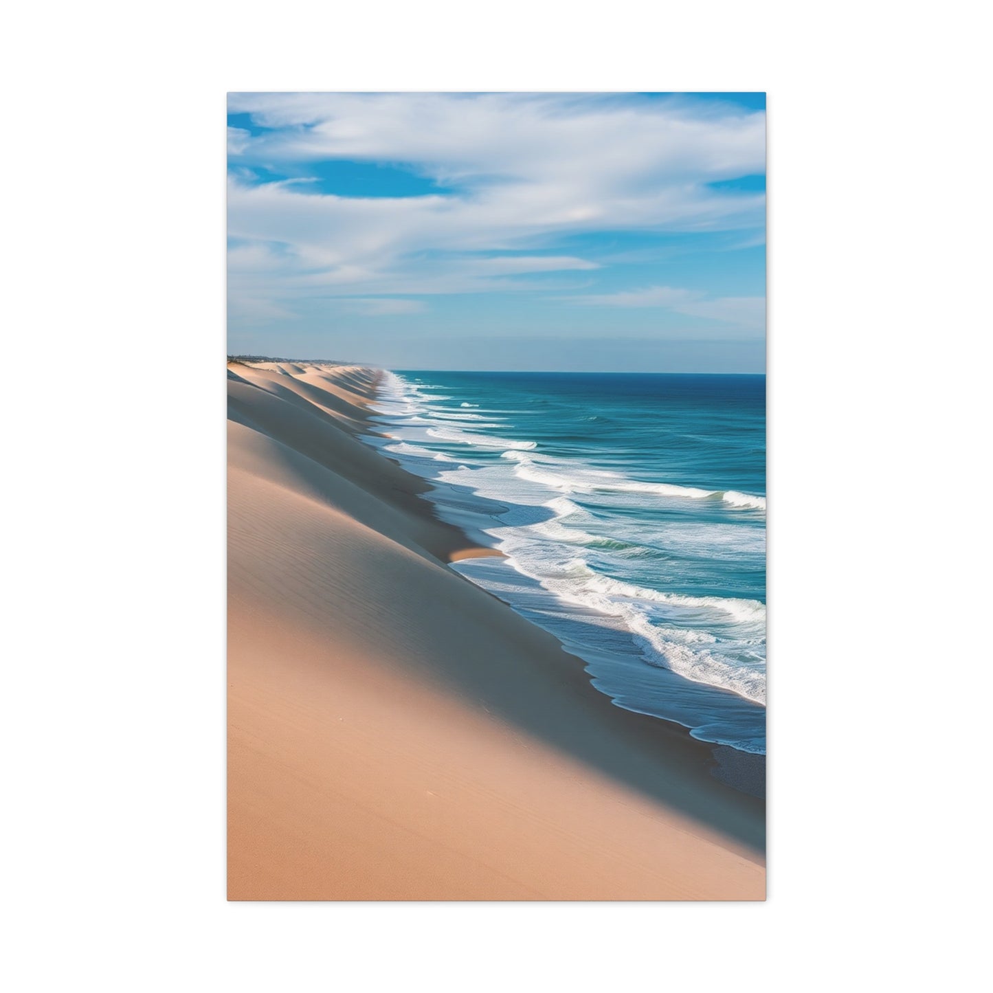 Coastal Sand Dunes Art Luxury Canvas Wall Art & Canvas Print