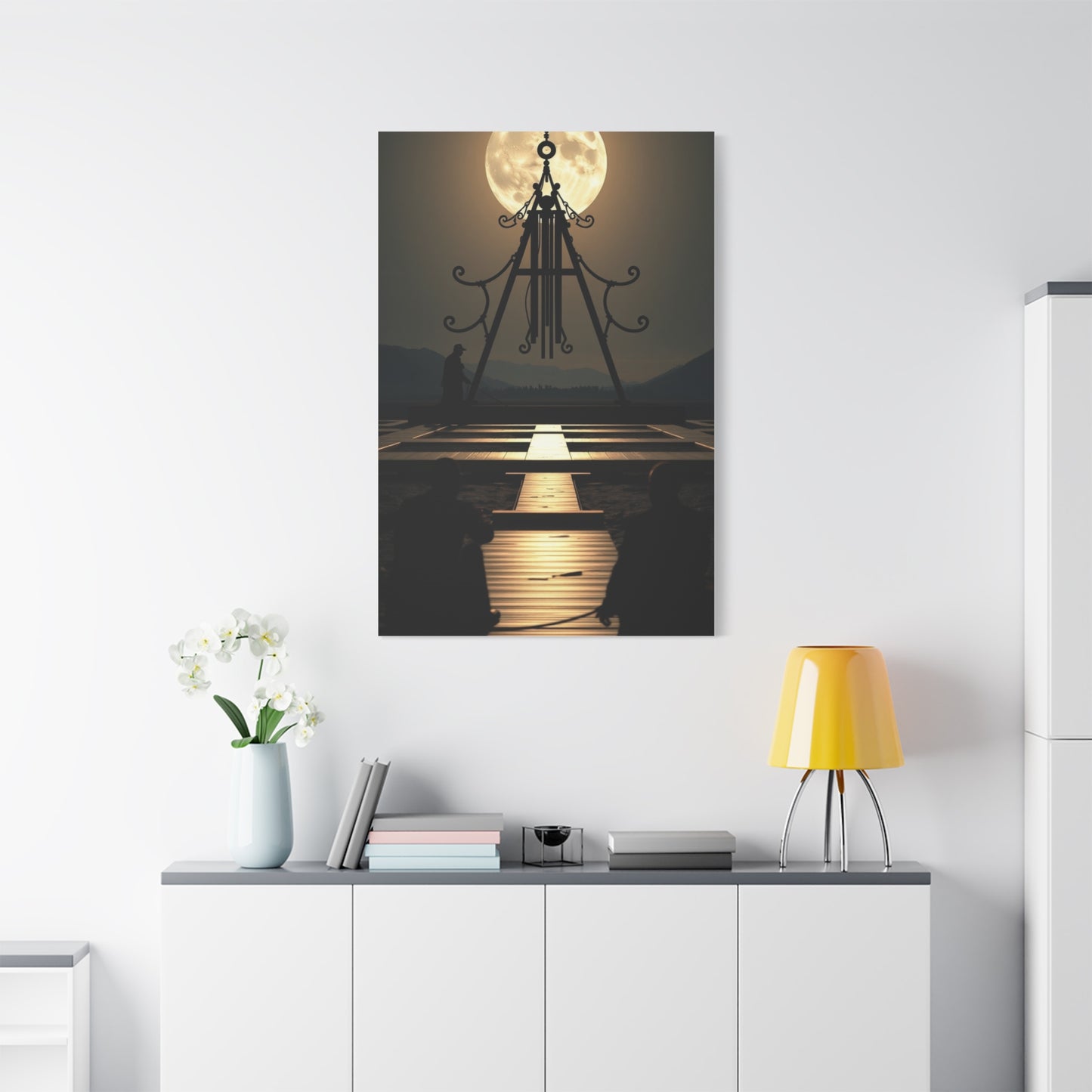 Nocturnal Radiance Canvas Wall Art & Canvas Print