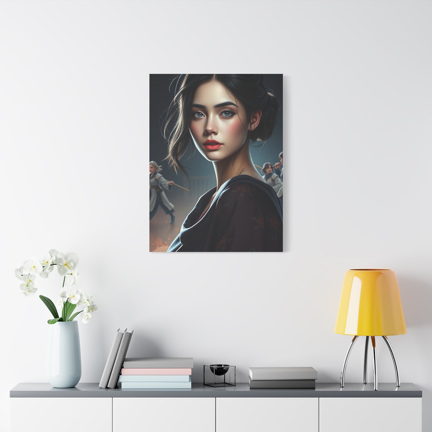 Seraphic Beauty Canvas Wall Art & Canvas Print
