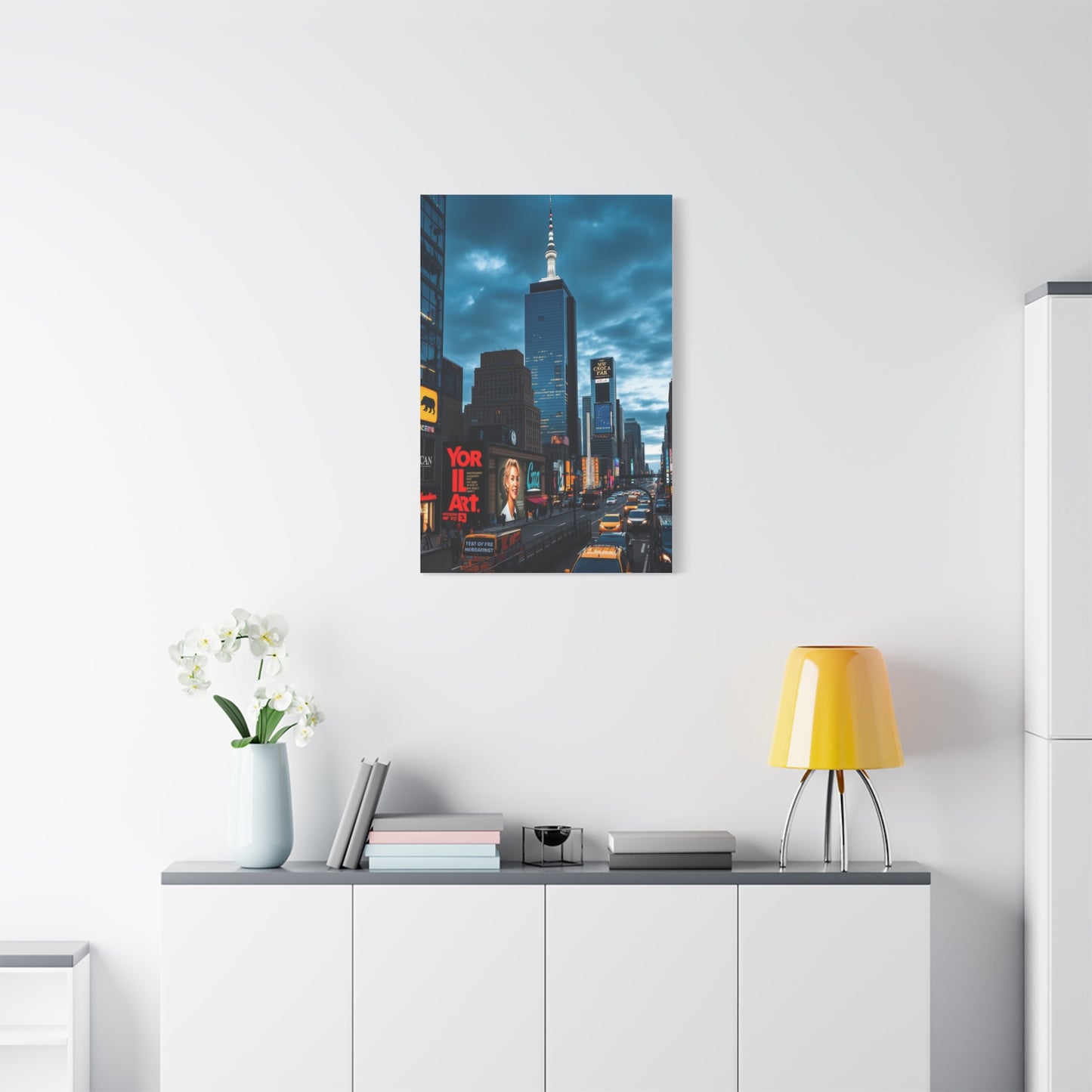 Manhattan Reverie Art Wall Art & Canvas Print